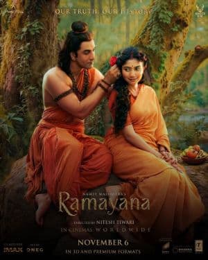 Ram, Sita first look from Ramayana revealed