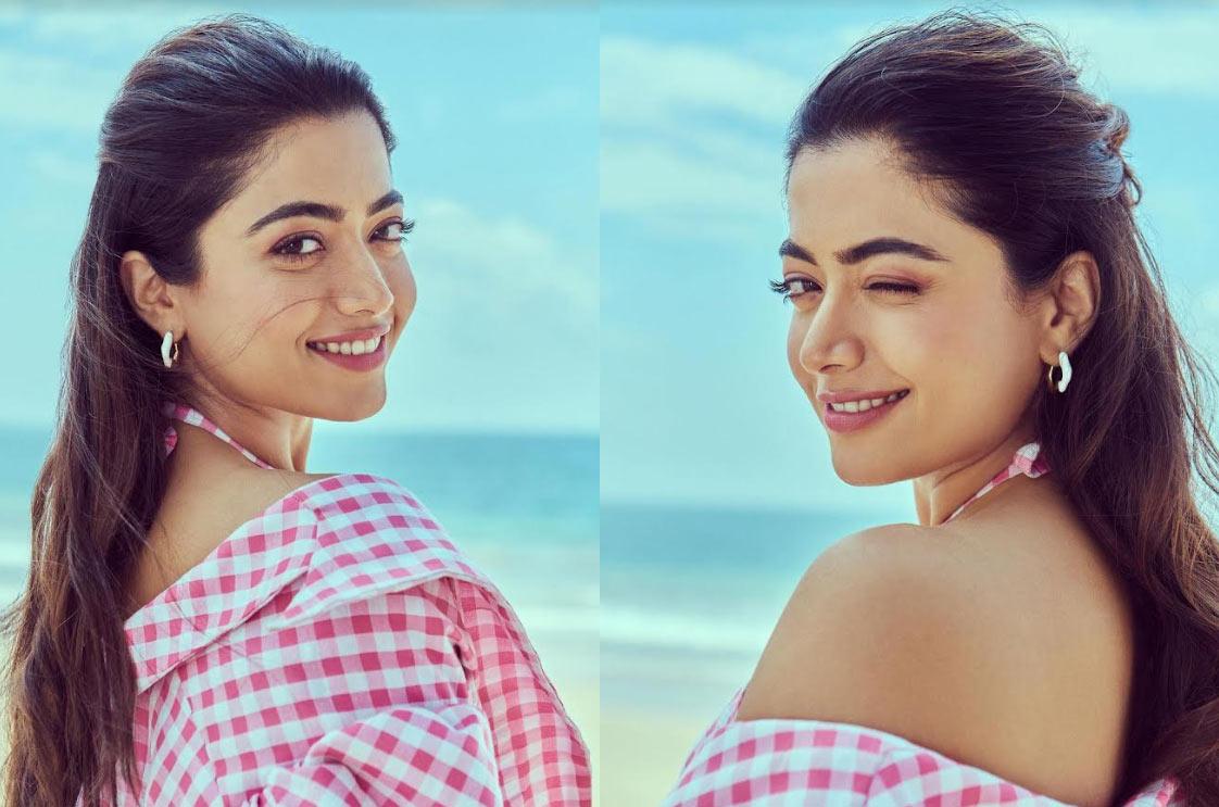 Rashmika Cool Beach Look