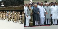 Y S  receiving Vice President Mohd Hameed