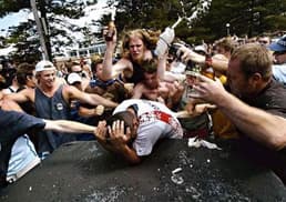Latest victim of racial attack in Australia.