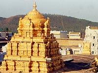 Gold plating of Srivari Nilayam in Tirumala