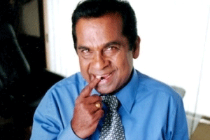KCR replacing Brahmanandam.