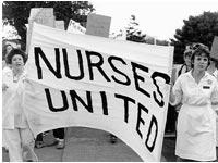 Nurses' flash strike hits patients