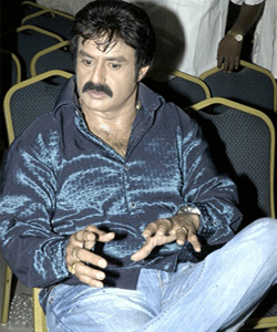 Balakrishna's "Simha" with no grace.