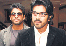 If Ram Charan is 'Sword', Allu Arjun is 'Current'.