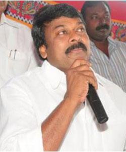 Praja Rajyam and Chiru will be packed to Hussainsagar.