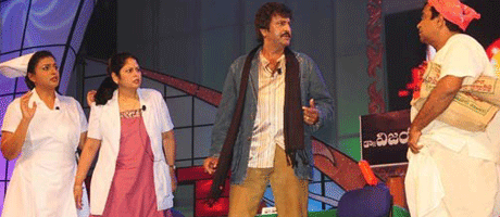 Mohan Babu, Jaya Sudha, Roja &amp; Sree Hari entertain.