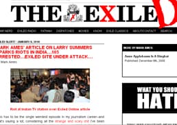 'The Exiled' publishes the new article on YSR.