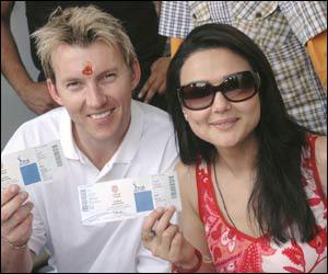 Preity &amp; Brett Lee in Midnight Masala