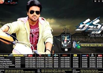 'Rachcha' Caller Tunes &amp; Track List