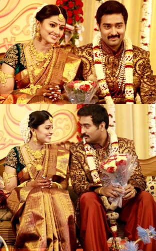 Pic: Sneha &amp; Prasanna Reception