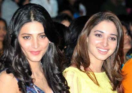 Tamanna &amp; Shruti, The 'Mega' Heroines!
