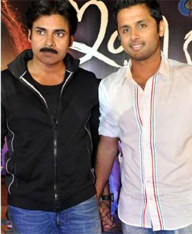 Nithin Shows His Power Pichchi