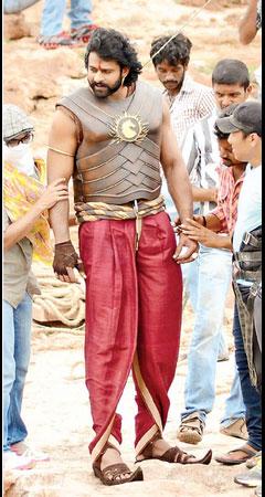 'Baahubali's Mesmerizing Looks @ Shoot Spot