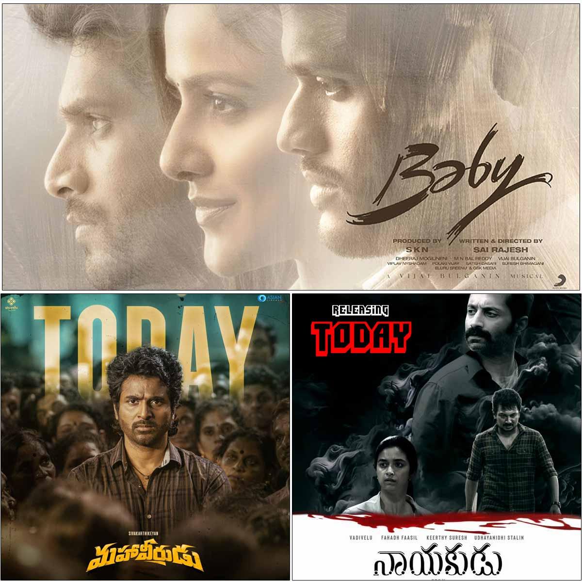 Today reviews: Baby and Mahaveerudu, Nayakudu