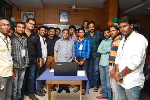 Aravind &amp; NB Launch Chiranjeevi BB's FB Page