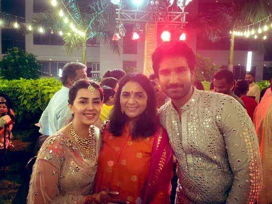 Aadi Pinisetty-Nikki Galrani's wedding celebrations started