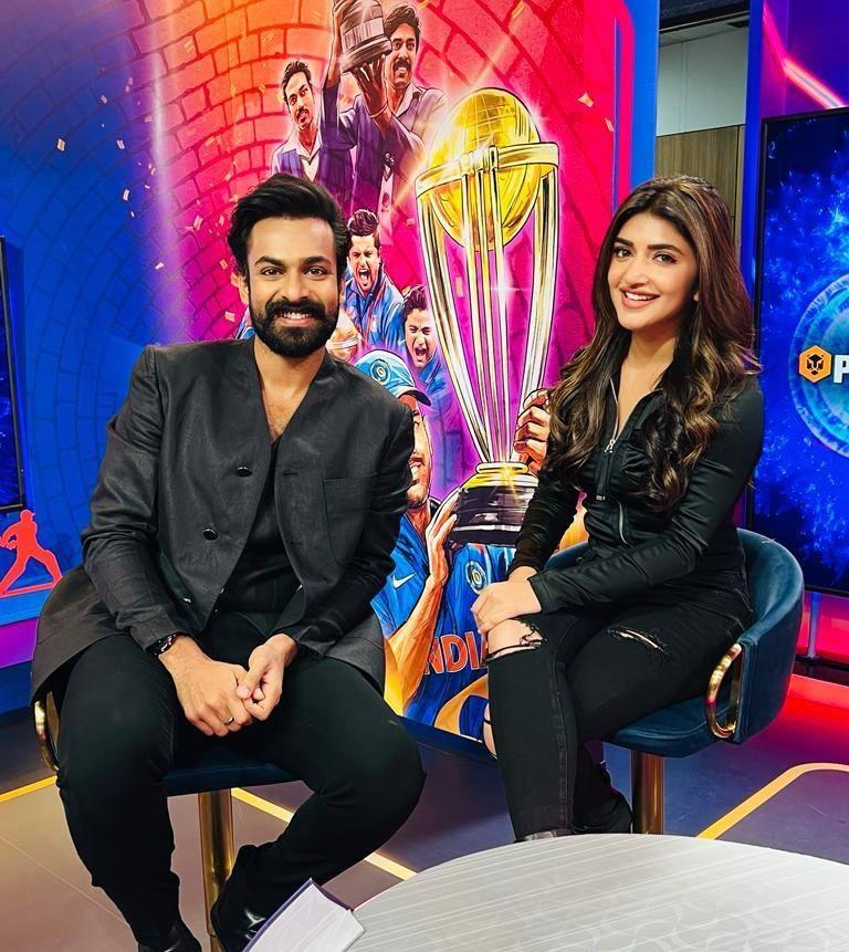 Aadikeshava team to promote the film at IndvsSA match
