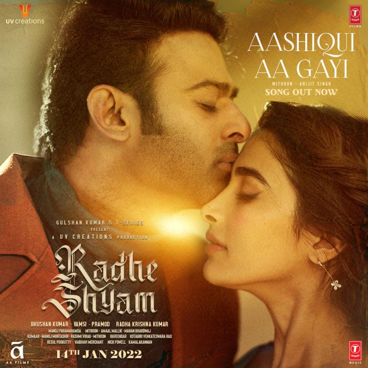 Aashiqui Aa Gayi from Radhe Shyam fires romantic rage