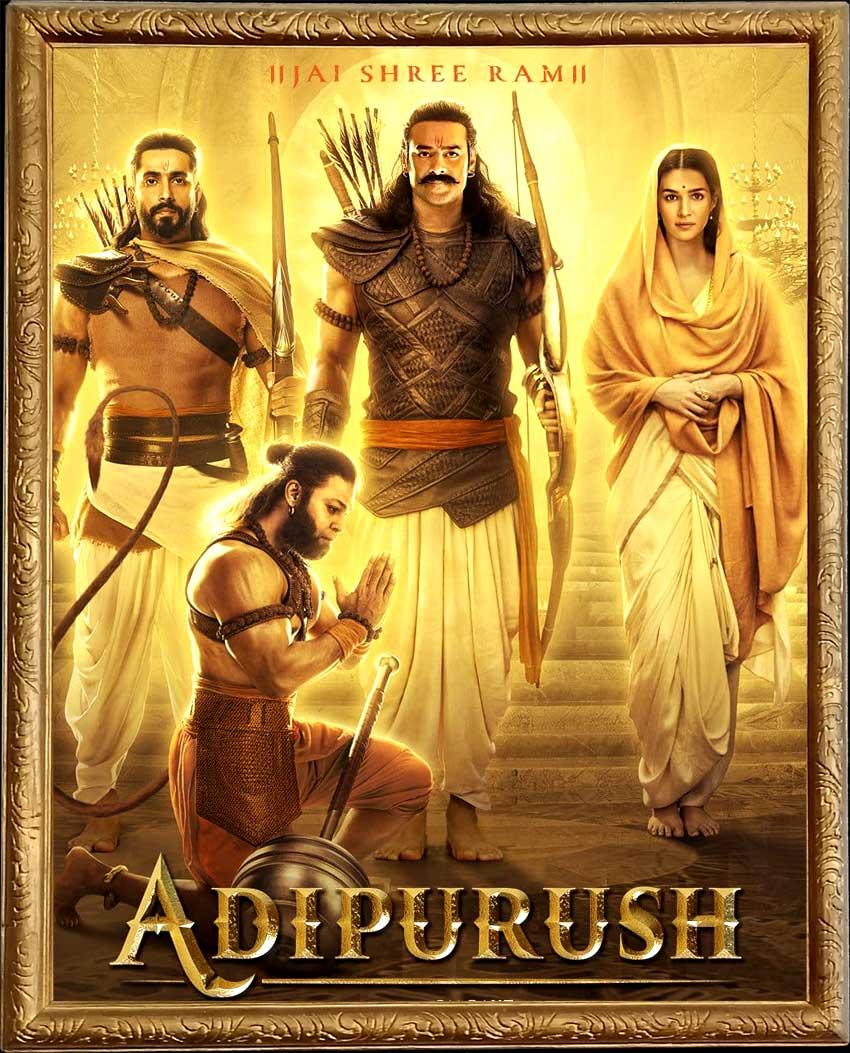 Brand New Poster Of Prabhas Adipurush On Ram Navami