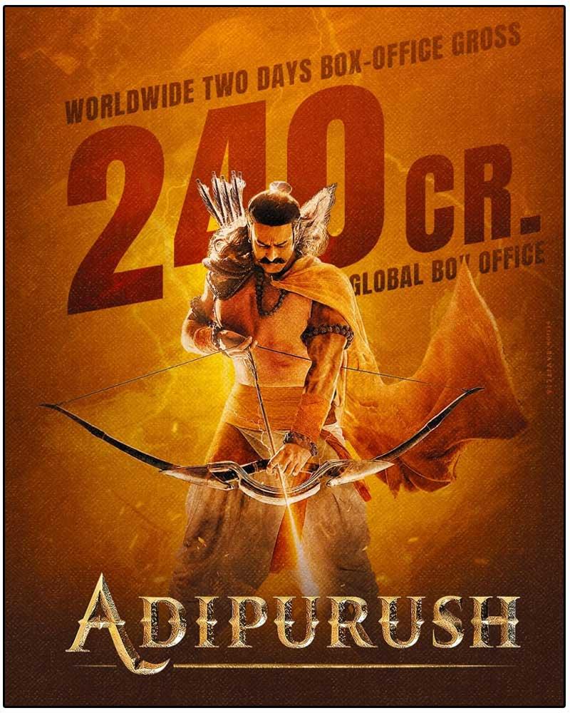 Adipurush Two Days Worldwide Collections