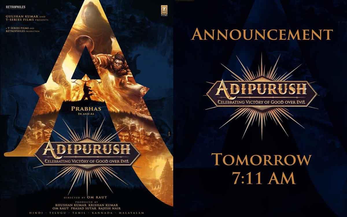 Adi Purush teaser poster arriving