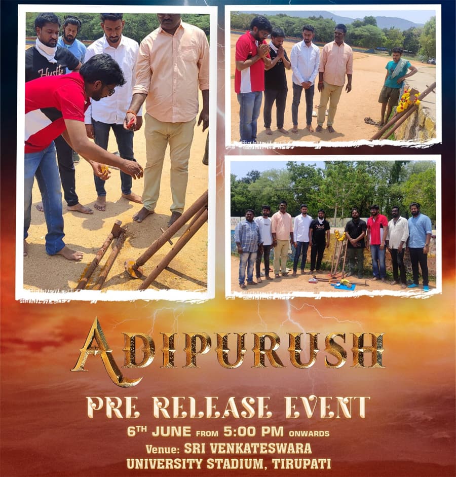Adipurush prerelease event: Time and venue finalised