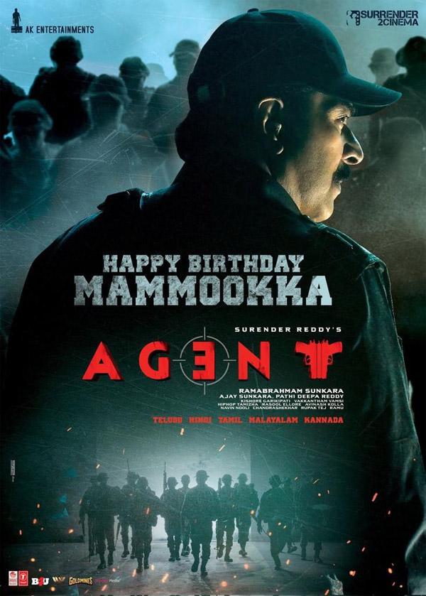 Akhil's Agent's B-Day surprise to Mammootty