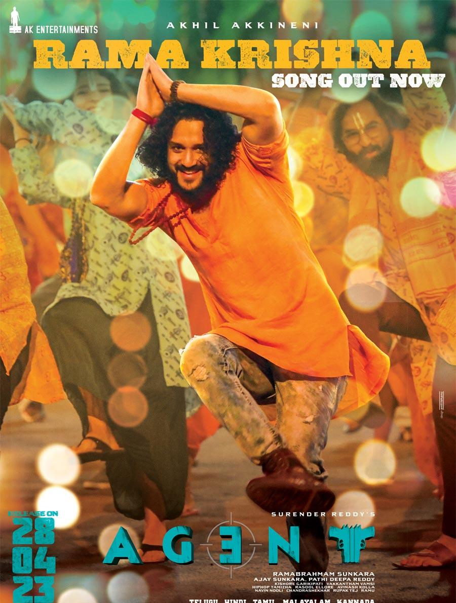 The Third Single Rama Krishna From Agent Is Out