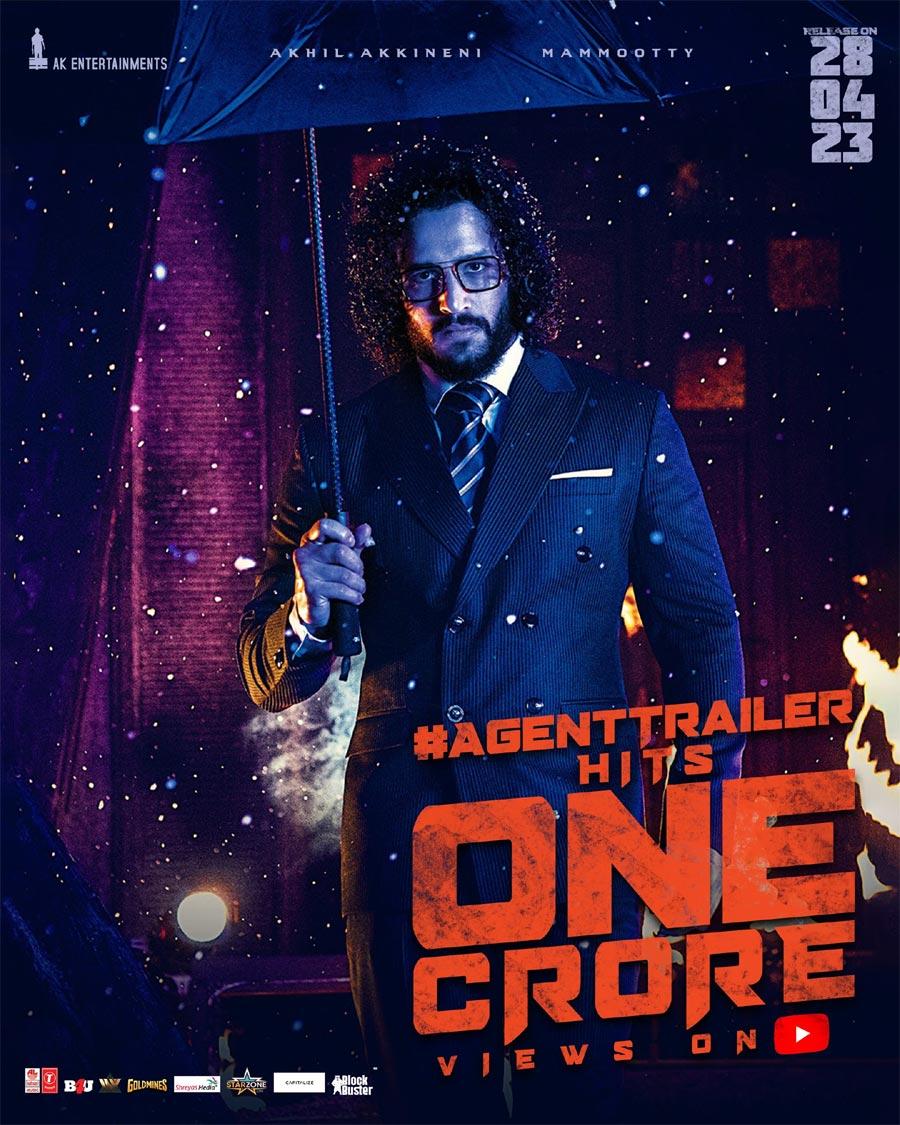Agent trailer goes trending on YouTube