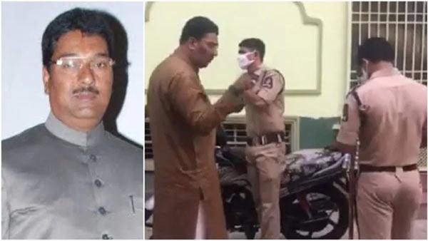 AIMIM Corporator Threatened Police, Will TRS Take Action?
