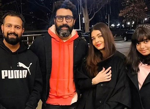 Aishwarya Rai in USA along with  her family
