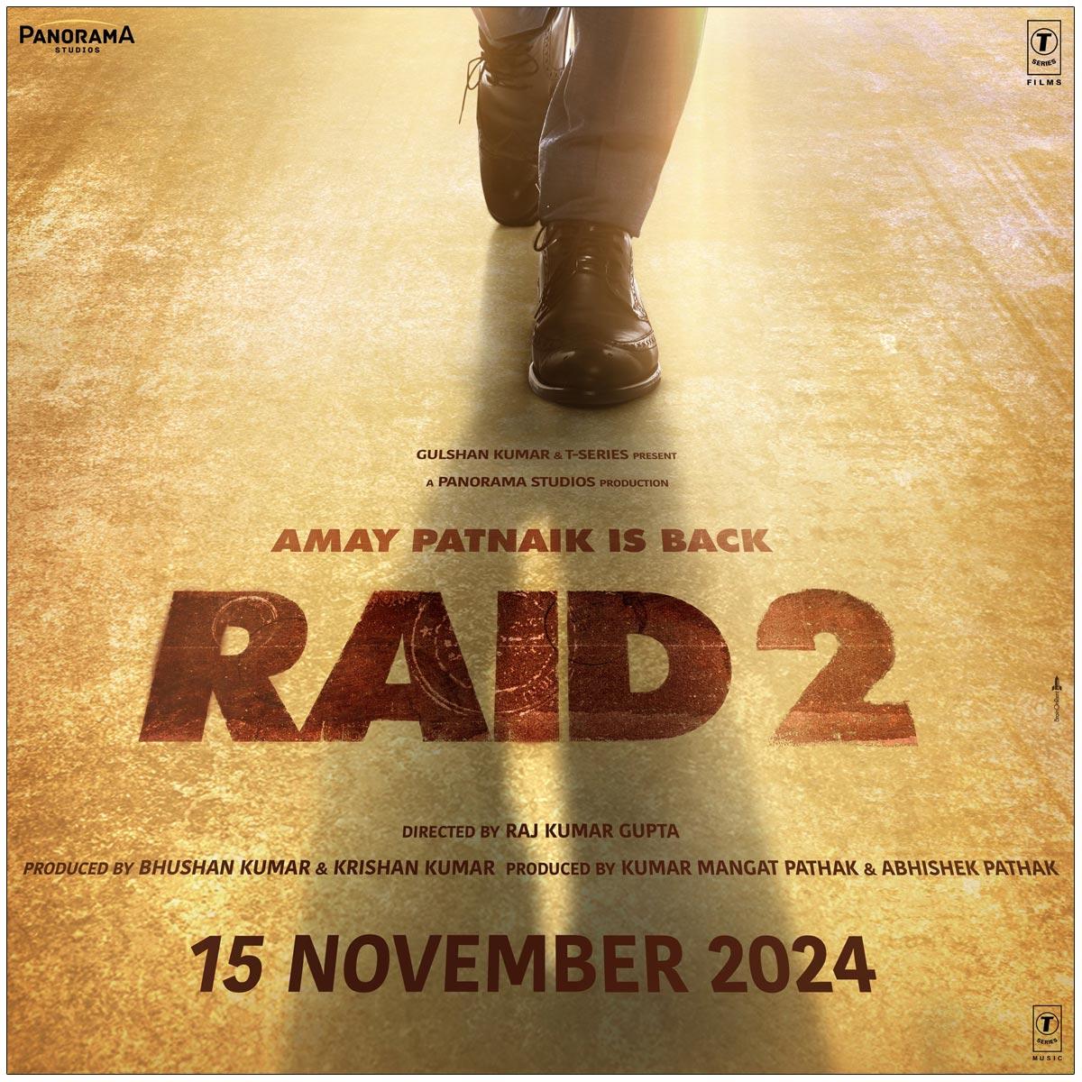 Ajay Devgan Raid 2 Is Announced
