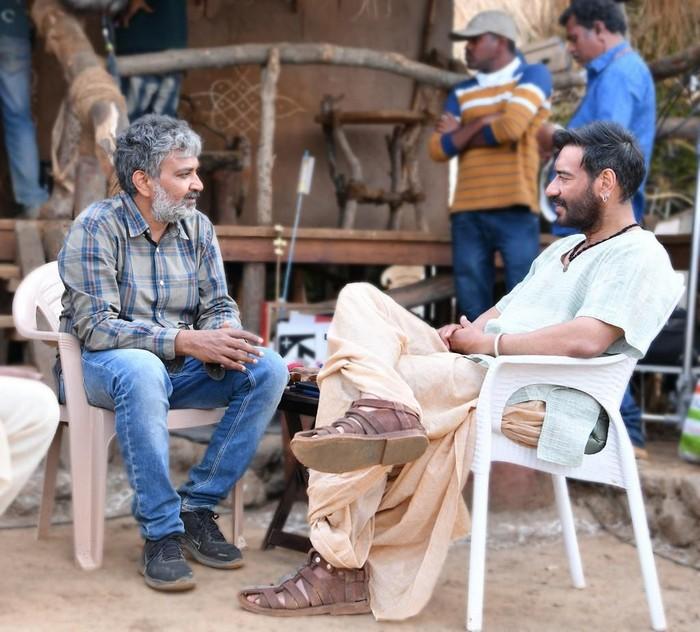 Ajay Devgn racing for RRR