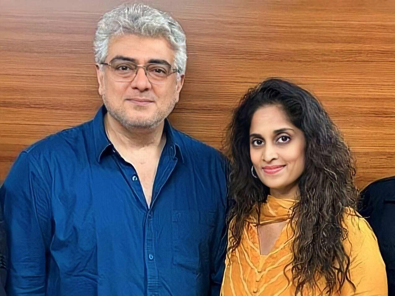 Ajith, Shalini celebrate the anniversary early