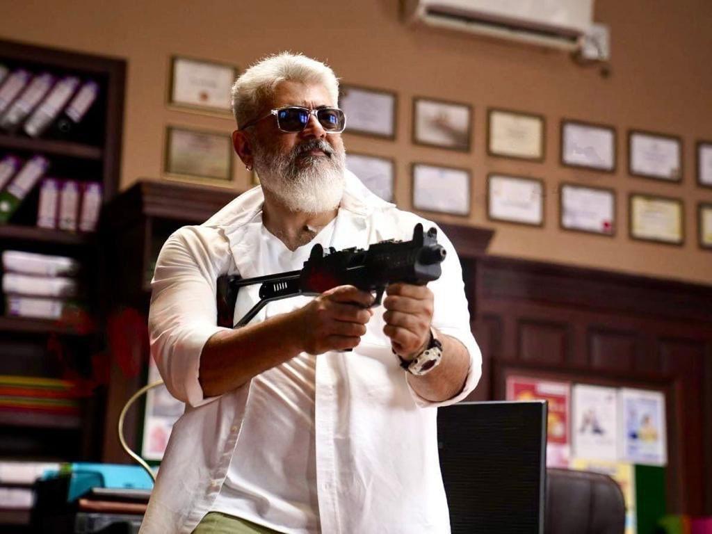 Ajith's New Stills From Thunivu Making Huge Noise