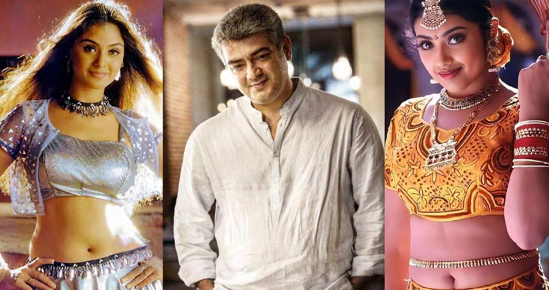 90s Star Heroine Simran, Meena To Pair With Ajith