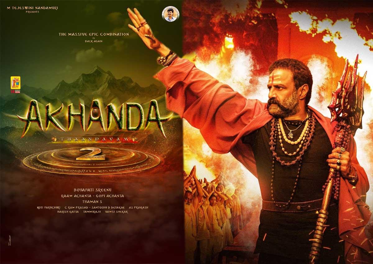 Massive set erected for Akhanda 2