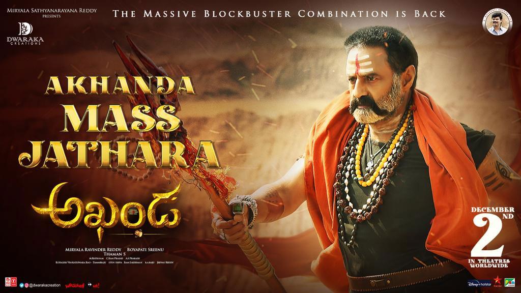 Akhanda latest trailer: elevates Balakrishna's mass power