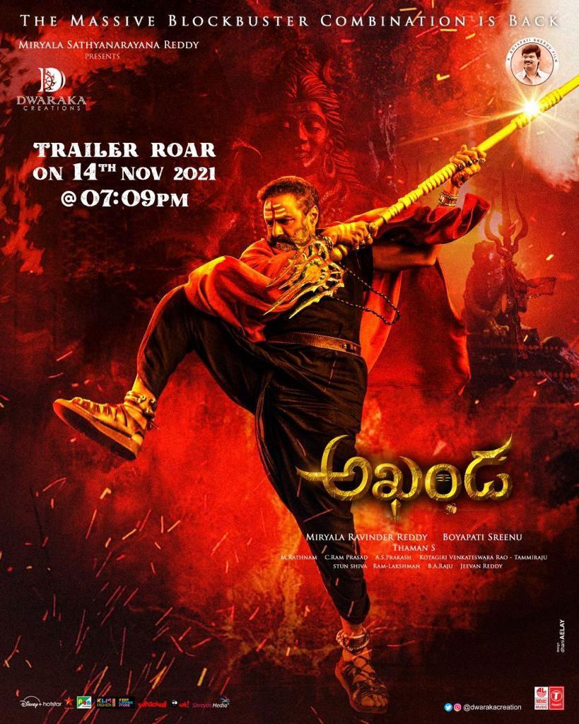 Akhanda's trailer roar on: Promises mass madness