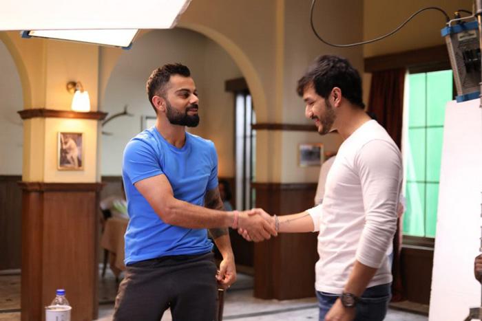 Akhil's Sensation With Kohli