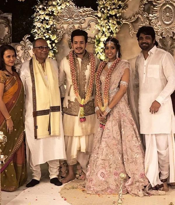 Akhil-Shreya Engagement Pic
