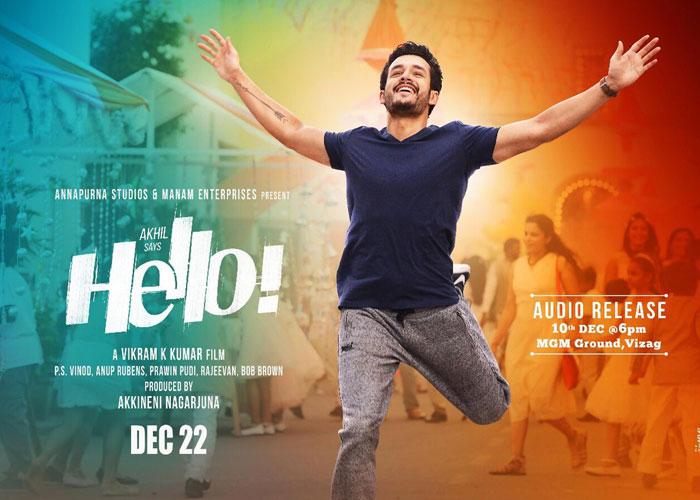 Akhil Rocks in Hello Title Song Trailer