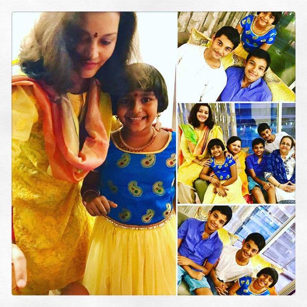 Cute Stills of Pawan's Son &amp; Daughter