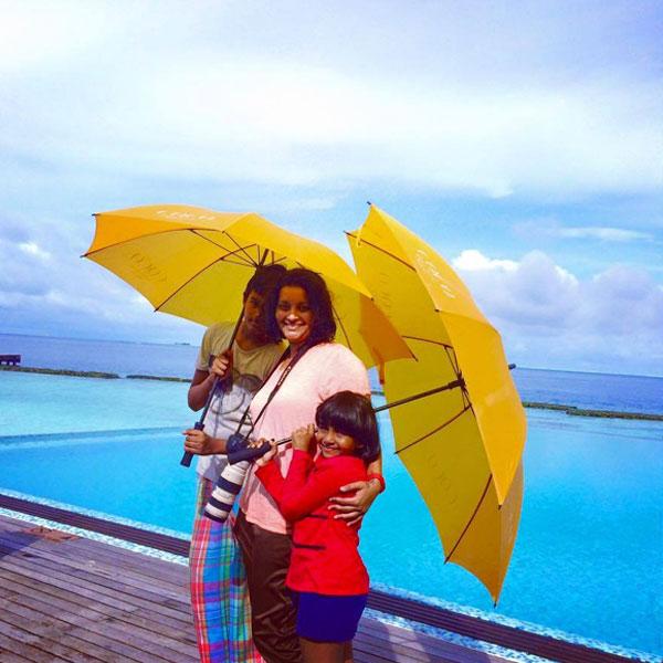 Pawan's Son Latest Pic in Lungi