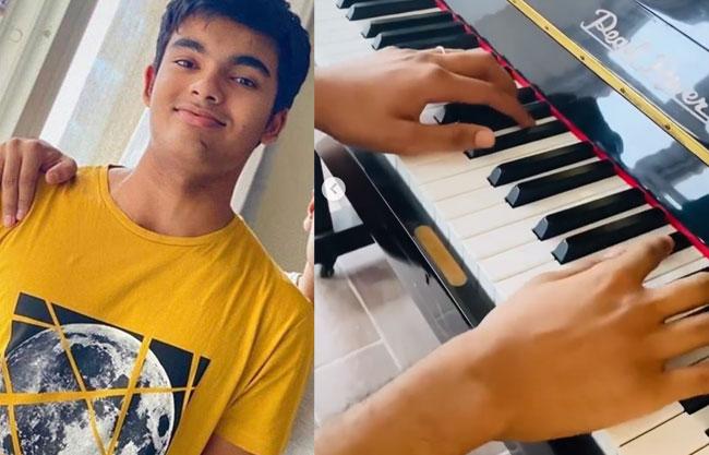 Power Star's son bowled by Super Star's song
