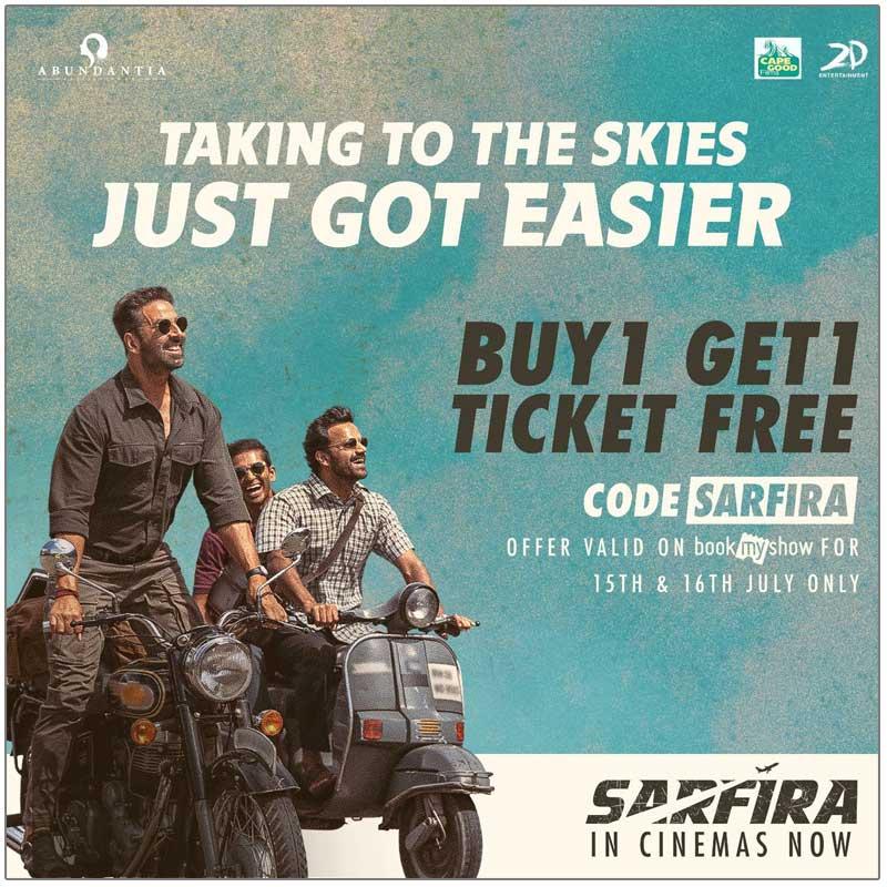 Sarfira Registers Low Collections For Its First 3 Days