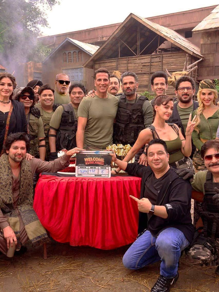 Akshay Kumar Welcome To The Jungle in Dubai schedule