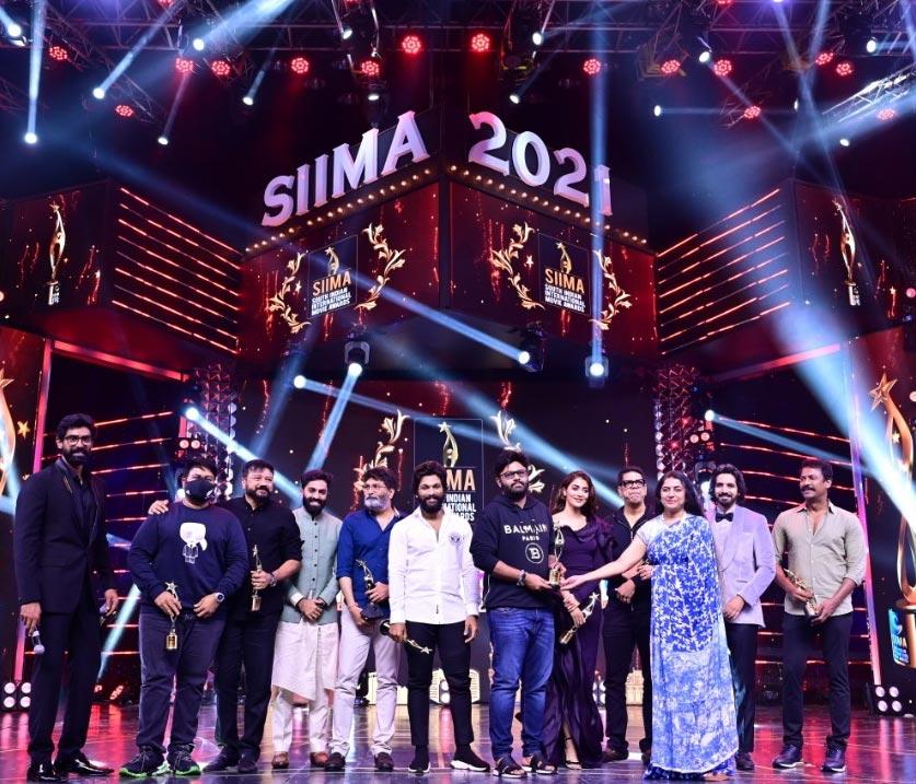 SIIMA 2021: Ala Vaikunthapuramlo sweeps