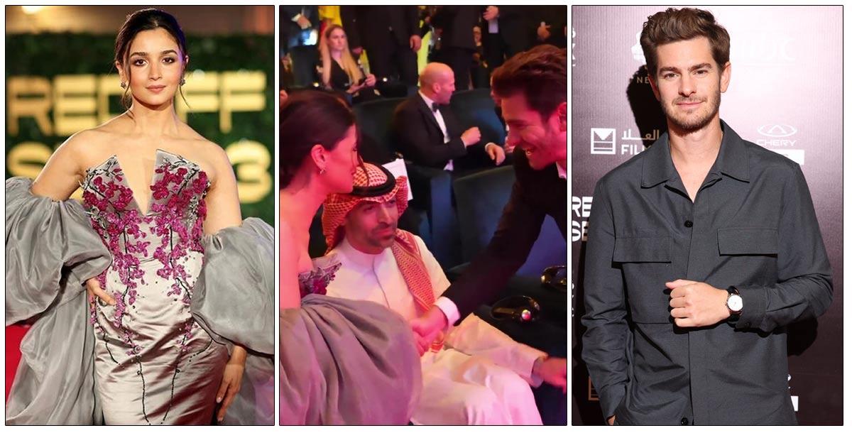 Red Sea Festival: Alia Bhatt - Andrew Garfield Creates Storm